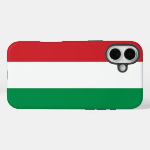 Funda iPhone 16 Plus Bandera de Hungría