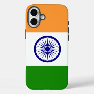 Funda iPhone 16 Plus Bandera de India