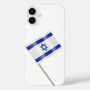 Funda iPhone 16 Plus Bandera de Israel