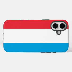 Funda iPhone 16 Plus Bandera de Luxemburgo
