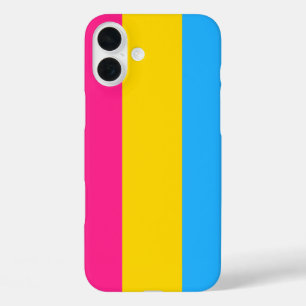 Funda iPhone 16 Plus Bandera del orgullo pansexualidad