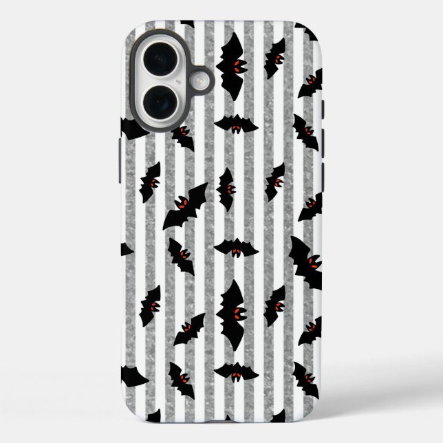 Funda iPhone 16 Plus Bates voladores (Reverso )