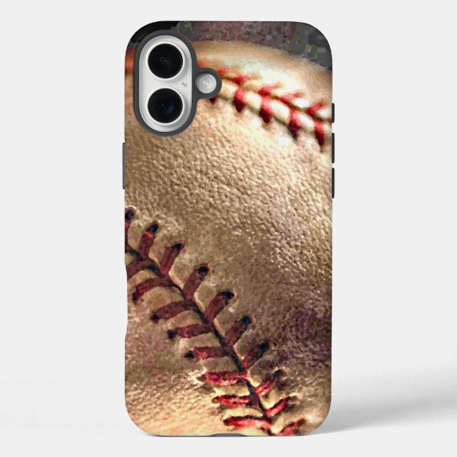 Funda iPhone 16 Plus Béisbol (Reverso )