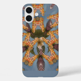 Funda iPhone 16 Plus Bella asombrosa Funny Patrón de Giraffe Africana