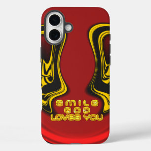 Funda iPhone 16 Plus Bendición desde Arriba   Arte Espiritual del Amor 