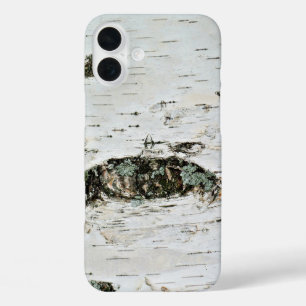 Funda iPhone 16 Plus Birch Wood Nature al aire libre Rústico Guay