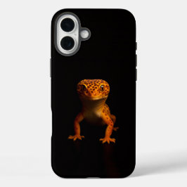 Funda iPhone 16 Plus Black 4 Luxe iPhone 16 Plus, Gecko Leopardo