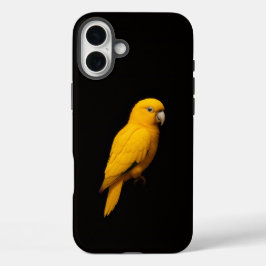 Funda iPhone 16 Plus Black 4 Luxe iPhone 16 Plus, Golden Parakeet