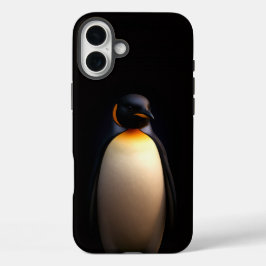 Funda iPhone 16 Plus Black 4 Luxe iPhone 16 Plus Mate, Emperor Penguin