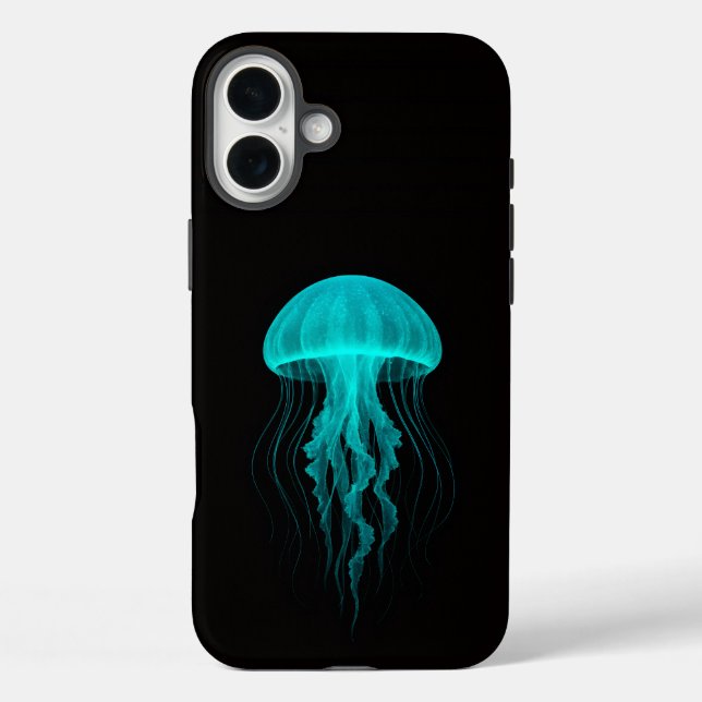 Funda iPhone 16 Plus Black 4 Luxe iPhone 16 Plus, Medusa Verde (Reverso )