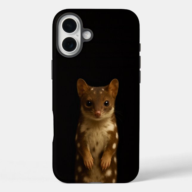 Funda iPhone 16 Plus Black 4 Luxe iPhone 16 Plus, Sweet Quoll (Reverso )