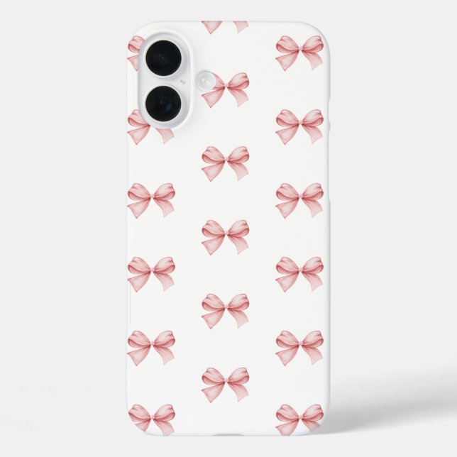 Funda iPhone 16 Plus Bows Bows Bows Estuche para teléfono (Reverso )