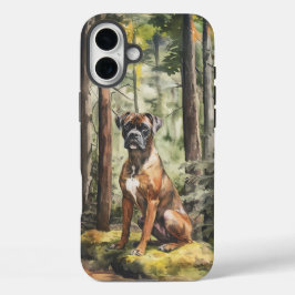 Funda iPhone 16 Plus Brindle Boxer - Estuche para teléfono duro