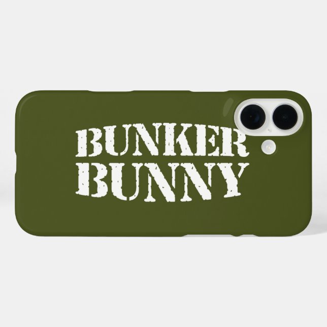 FUNDA iPhone 16 PLUS BUNKER BUNNY (Reverso  (Horizontal))
