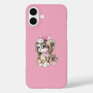Funda iPhone 16 Plus Cachorro