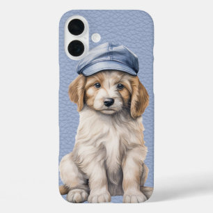 FUNDA iPhone 16 PLUS CACHORRO DE PERRO GOLDEN RETRIEVER ADORABLE Y PELU