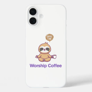 Funda iPhone 16 Plus Café de culto - Iphone 16 Plus