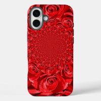 Calidoscopio de Rosas Rojas | Arte Feliz Día de Sa