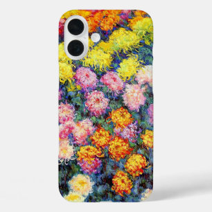 Funda iPhone 16 Plus Cama de crisantemos por Monet