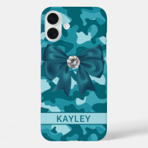Camuflaje Turquesa Brillante Personalizado