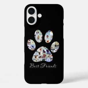 Funda iPhone 16 Plus Canvas fotográficas de perras de perro, lienzo de