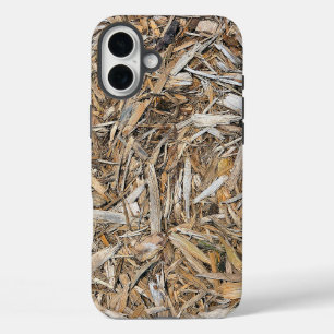 Funda iPhone 16 Plus Capas de sopas de madera meteorológicas