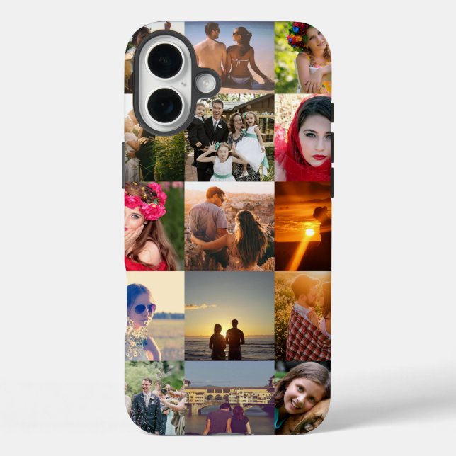 Funda iPhone 16 Plus Cargar foto (Reverso )