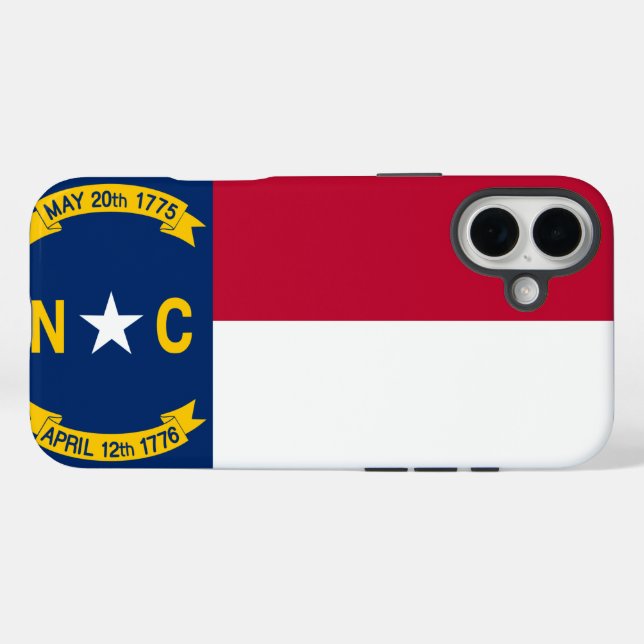Funda iPhone 16 Plus Carolina del Norte (Reverso (Horitonzal))