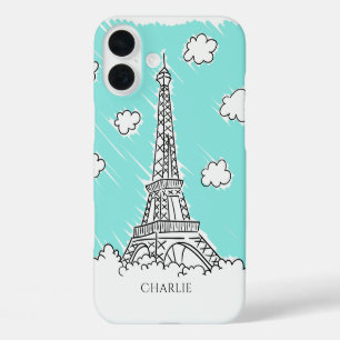 Funda iPhone 16 Plus Casos de teléfono con nombres personalizados de Il