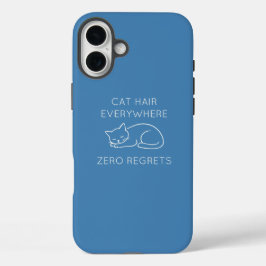 Funda iPhone 16 Plus Cat hair everywhere zero regrets