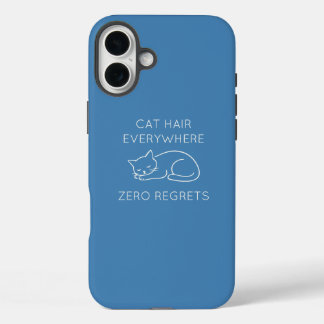 Funda iPhone 16 Plus Cat hair everywhere zero regrets