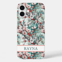 Cherry Blossoms Sakura Print Monogrammed