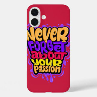 Funda iPhone 16 Plus citas de doodle rosa