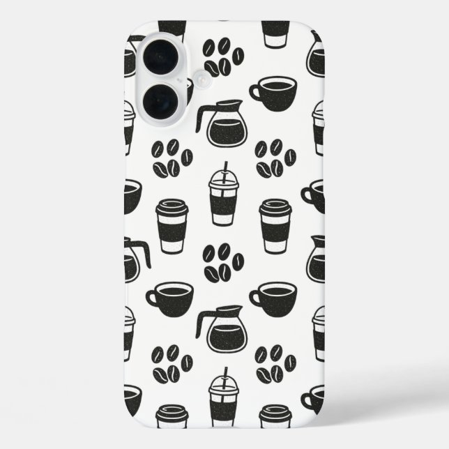 Funda iPhone 16 Plus  Coffee (Reverso )