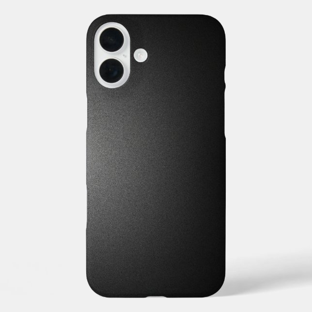 Funda iPhone 16 Plus Color negro gradiente (Reverso )