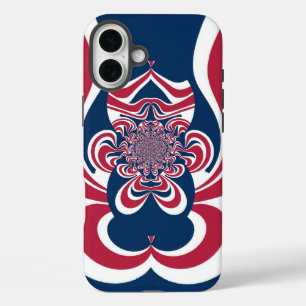 Funda iPhone 16 Plus Colores unidos: Colorido diseño de patrones global