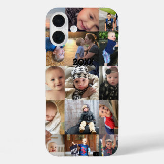 Funda iPhone 16 Plus Composición de fotos en Instagram