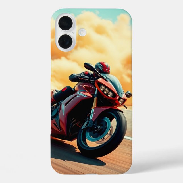 FUNDA iPhone 16 PLUS CORRER SIN MIEDO (Reverso )