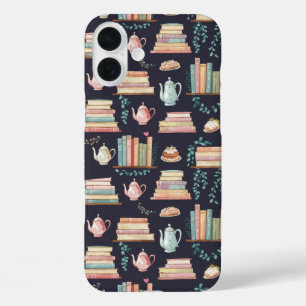 Funda iPhone 16 Plus Cozy Library Charm