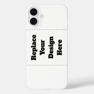 Funda iPhone 16 Plus Crea tu propio blanco 