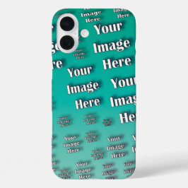 Funda iPhone 16 Plus Crear su propia plantilla de imagen con estilo
