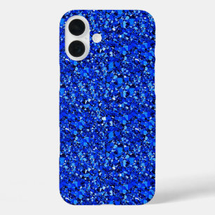Funda iPhone 16 Plus Cristal druso - azul zafiro
