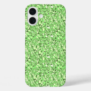 Funda iPhone 16 Plus Cristal druso - verde peripunto