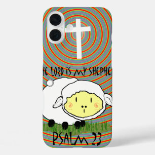 Funda iPhone 16 Plus Cristianismo religioso El Señor es mi Pastor