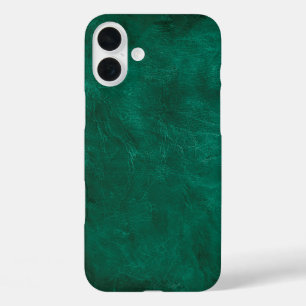Funda iPhone 16 Plus Cuero verde