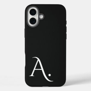 Funda iPhone 16 Plus Custom with Initial Name