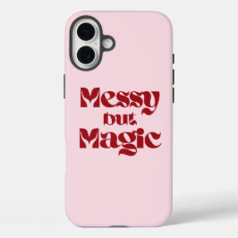Funda iPhone 16 Plus desordenado pero mágico