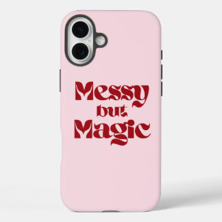 Funda iPhone 16 Plus desordenado pero mágico
