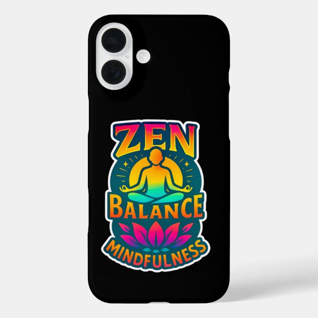 Funda iPhone 16 Plus Despertar de Zenfusión (Reverso )