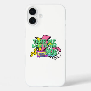 Funda iPhone 16 Plus Devuélveme el arte pop de colores de los años 90